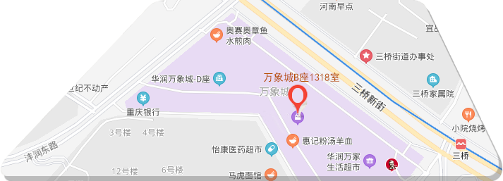 地图标注公司地址 - 西安辰宇财务